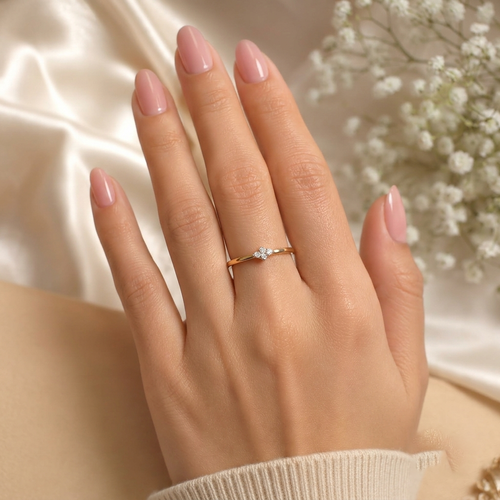Celestial Bloom Diamond Ring