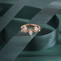 Celestial Wave Diamond Ring