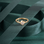 Blooming Cluster Diamond Gold Ring