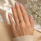 Blooming Cluster Diamond Gold Ring