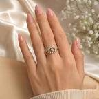 The Celestial Evil Eye Diamond Ring