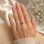 Twisted Glow Diamond Ring
