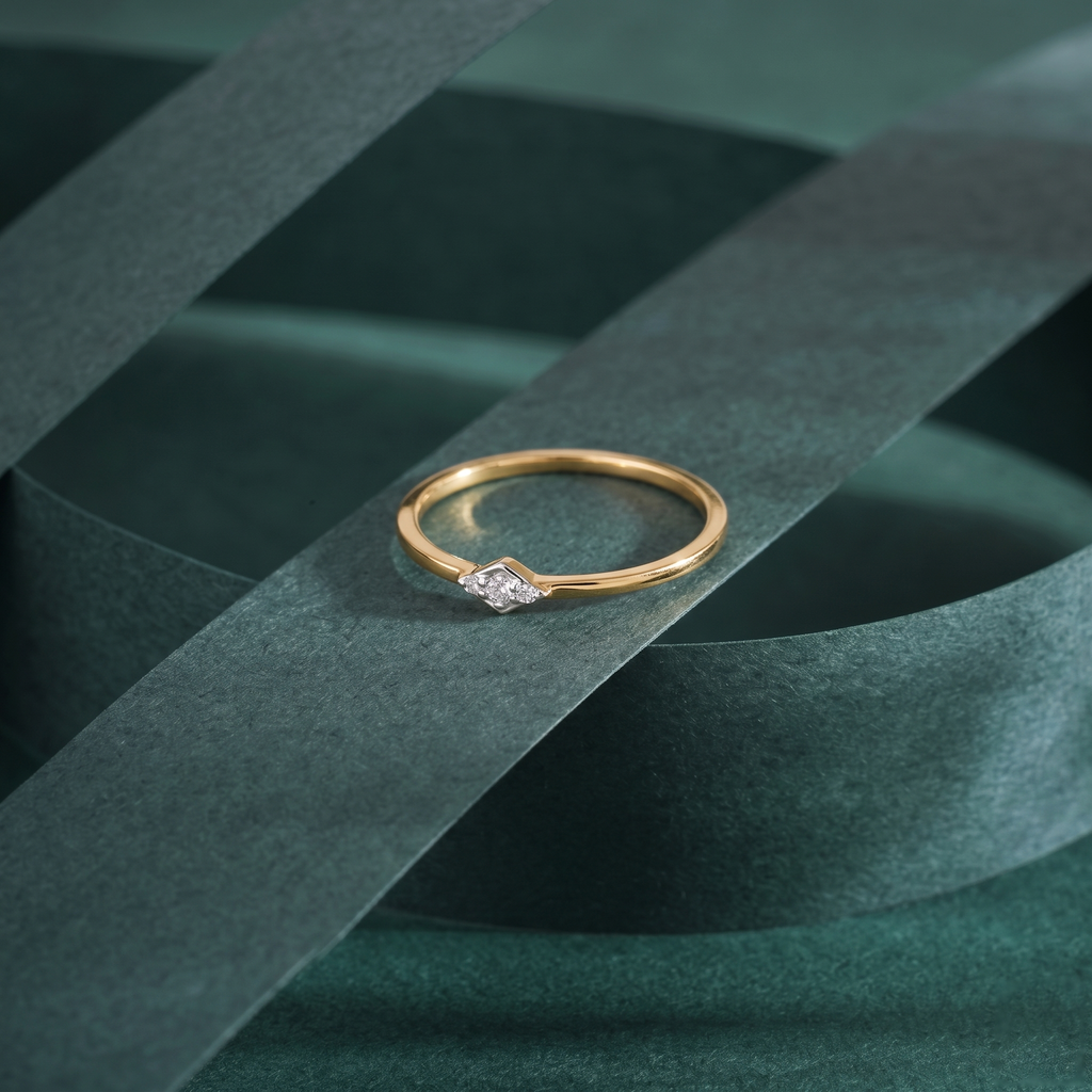 Celestial Bloom Diamond Ring